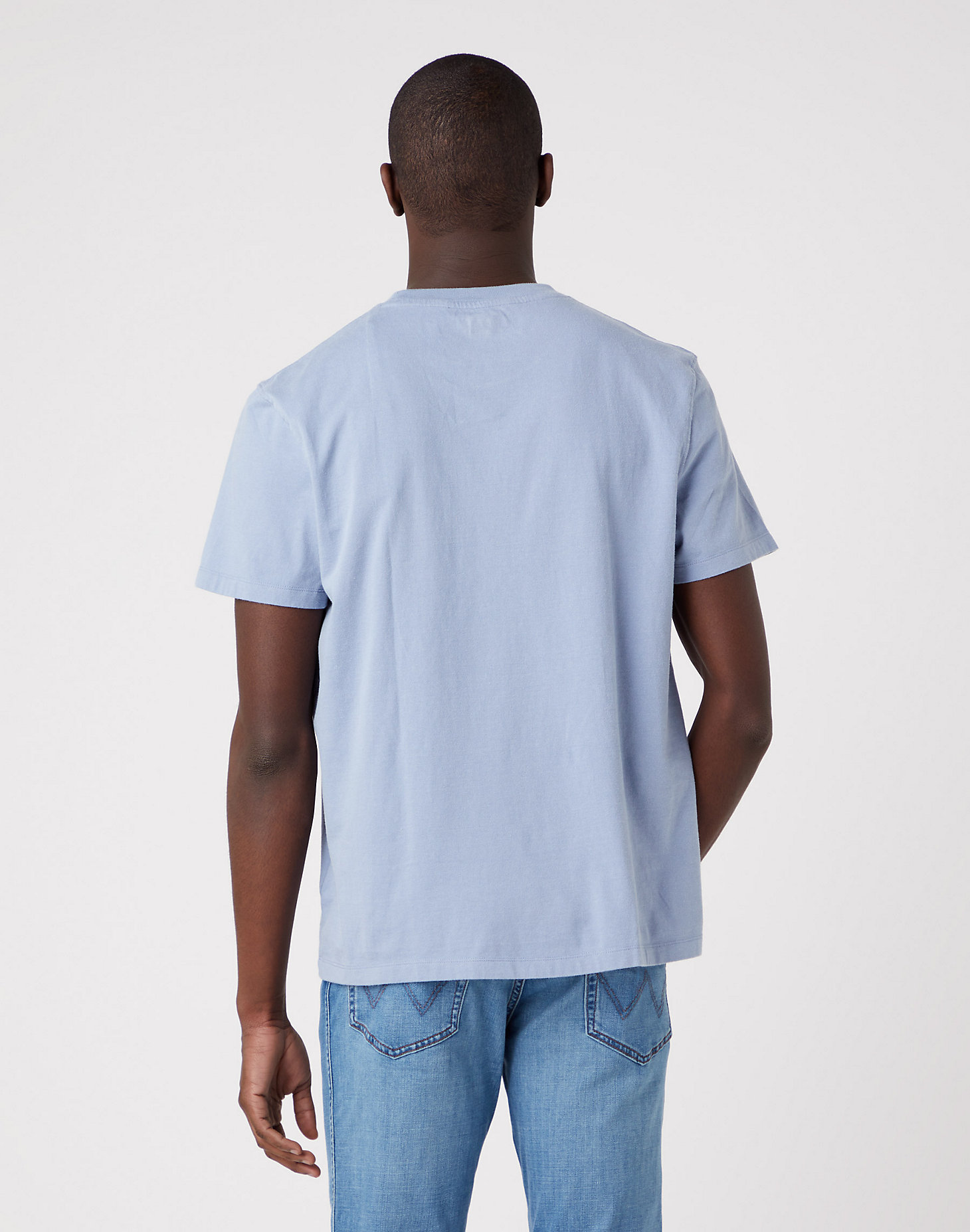 Eagle Tee in Stone Wash Blue alternative view 2
