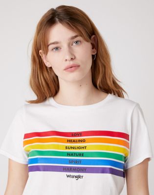 Wrangler outlet rainbow sweatshirt