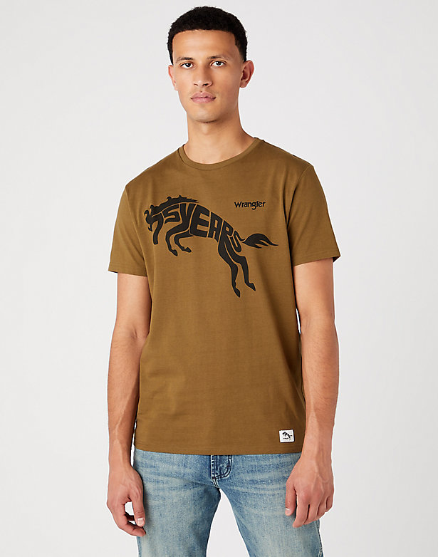 75th Anniversary Tee in Military Olive
