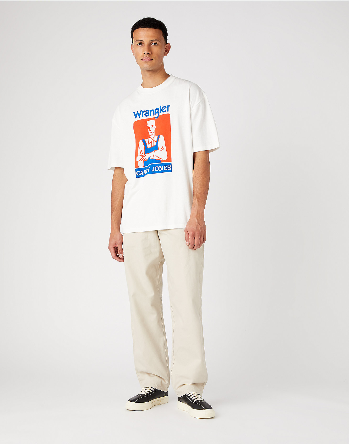 Casey Graphic Tee in Off White alternative view 2
