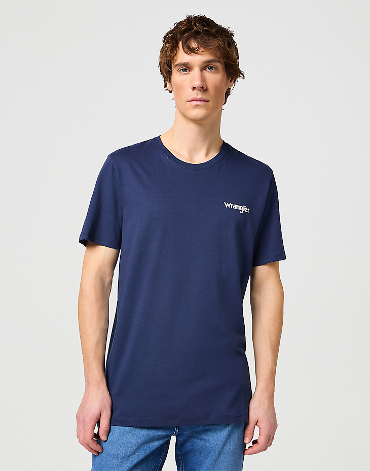 2 Pack Sign Off Tee in Real Navy main view
