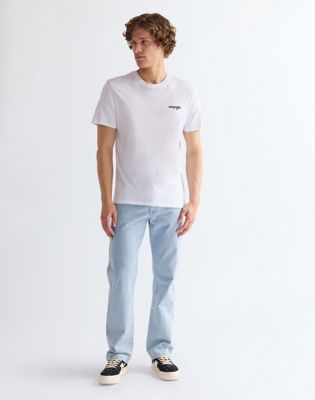 Two-Pack Regular Sign Off Tees in Real Navy & White