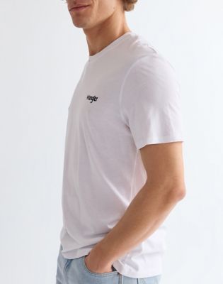 Two-Pack Regular Sign Off Tees in Real Navy & White