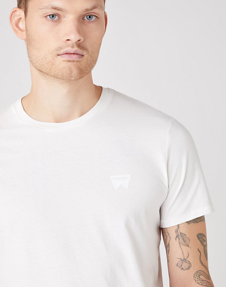Sign Off Tee in Off White alternative view 3