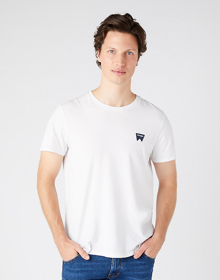 Sign Off Tee in White main view