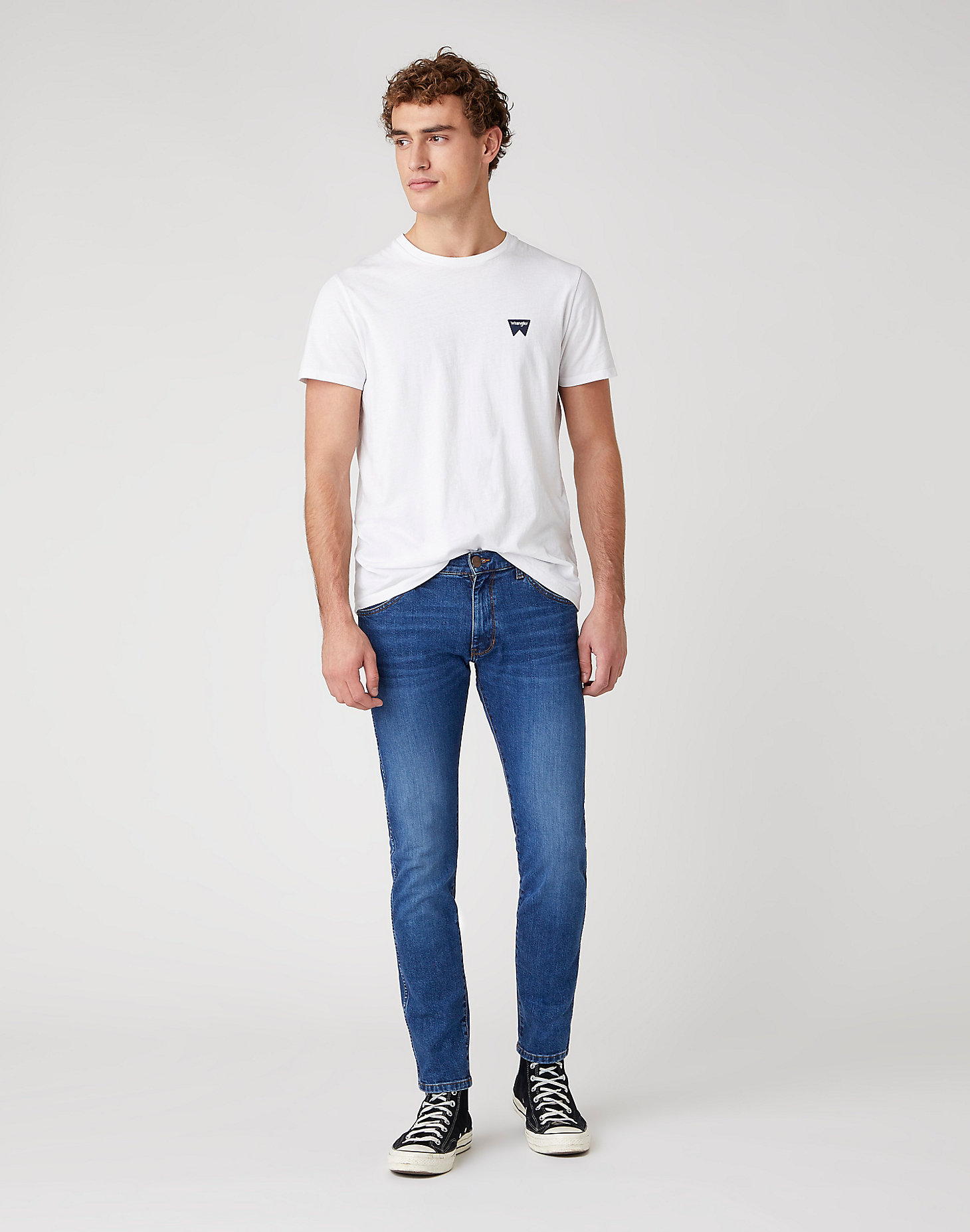 Sign Off Tee in White alternative view 4