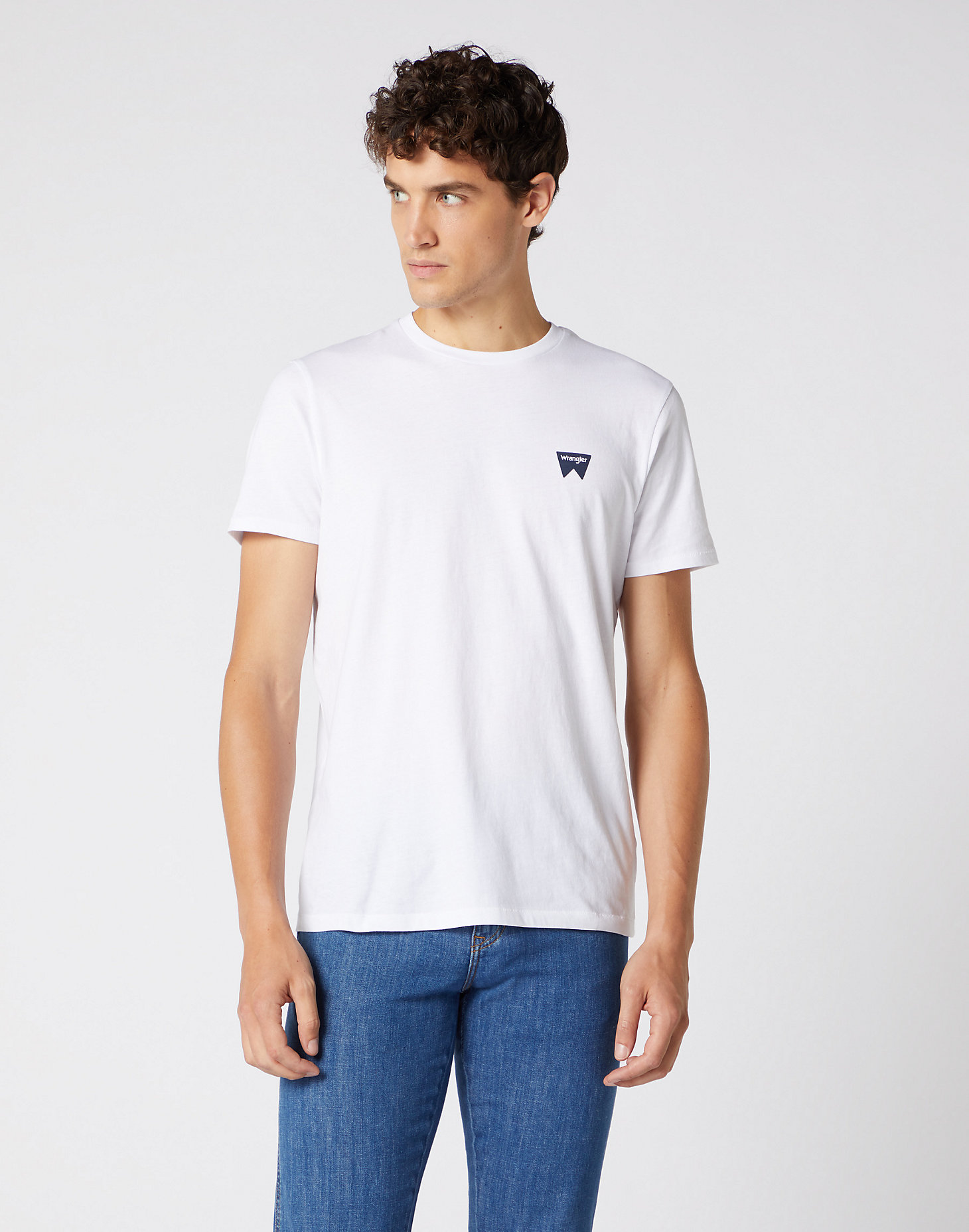 Sign Off Tee in White alternative view 5