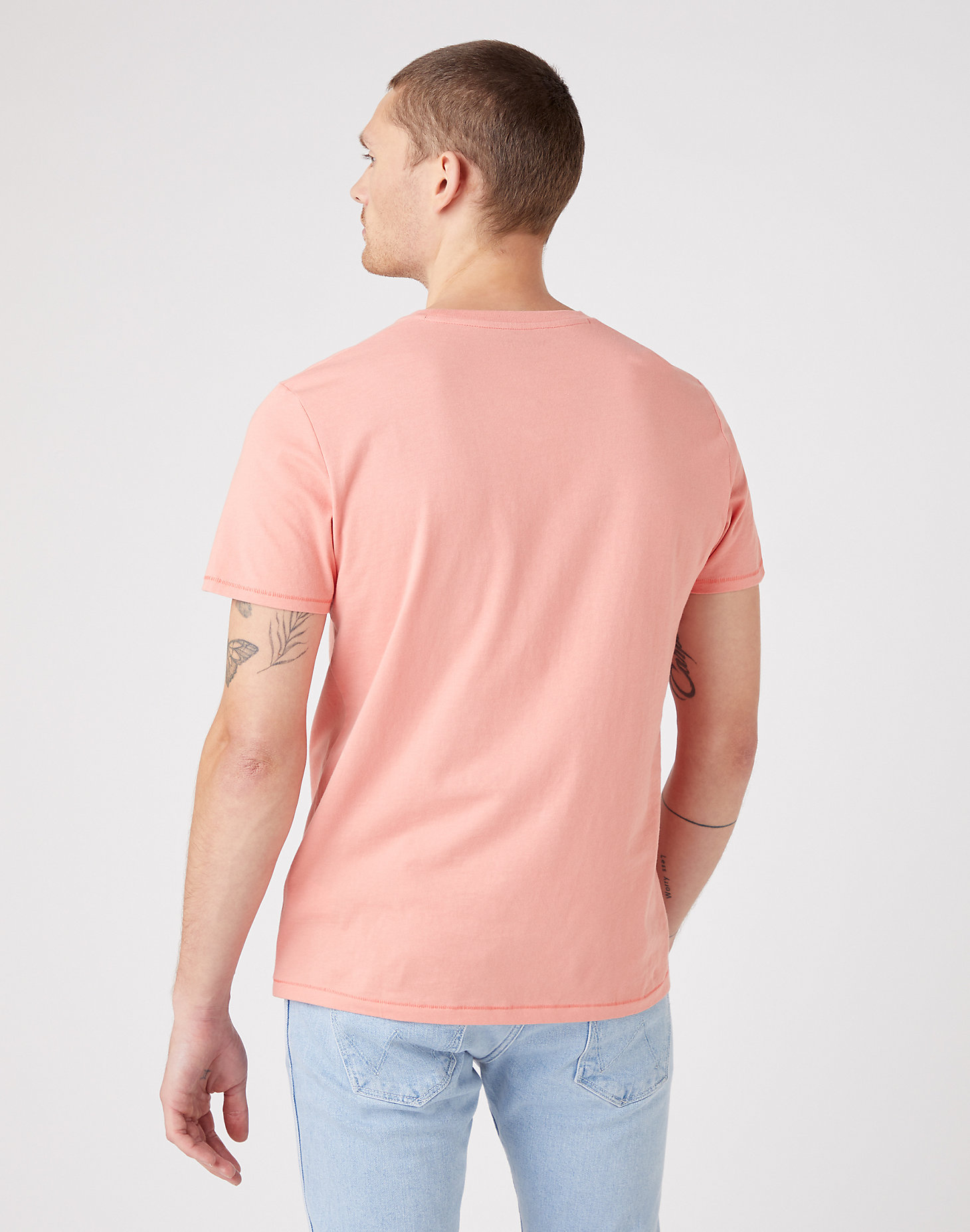 Sign Off Tee in Spiced Coral alternative view 2