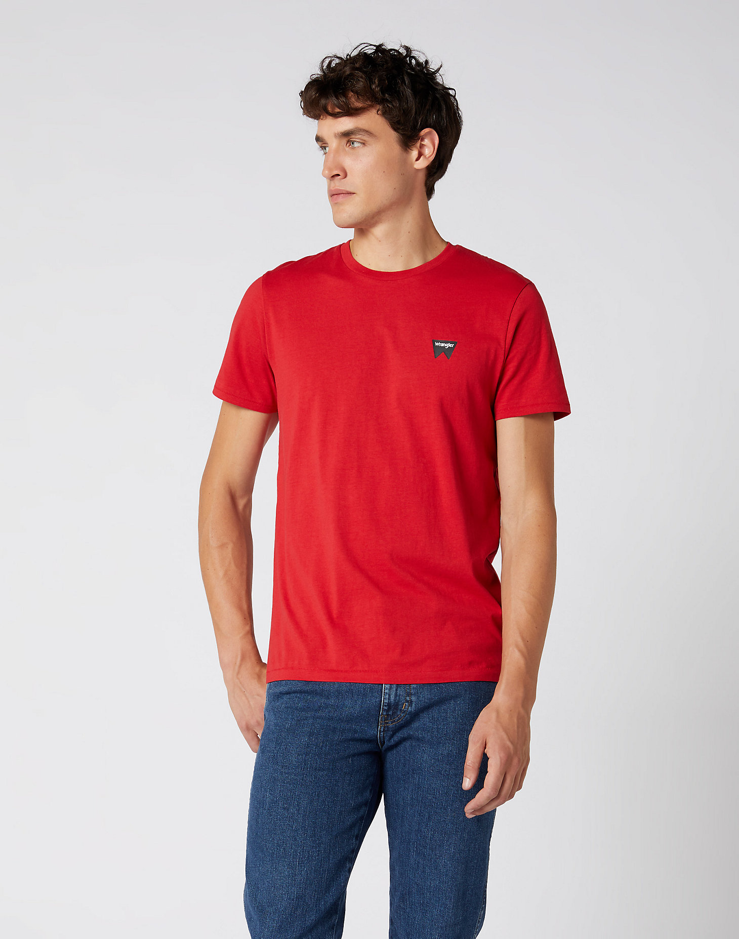 Sign Off Tee in Scarlet Red alternative view 5