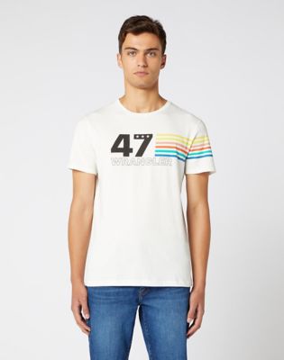 Short Sleeve Rainbow Tee Men