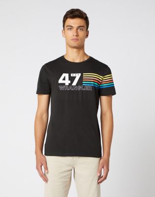 Short Sleeve Rainbow Tee Men