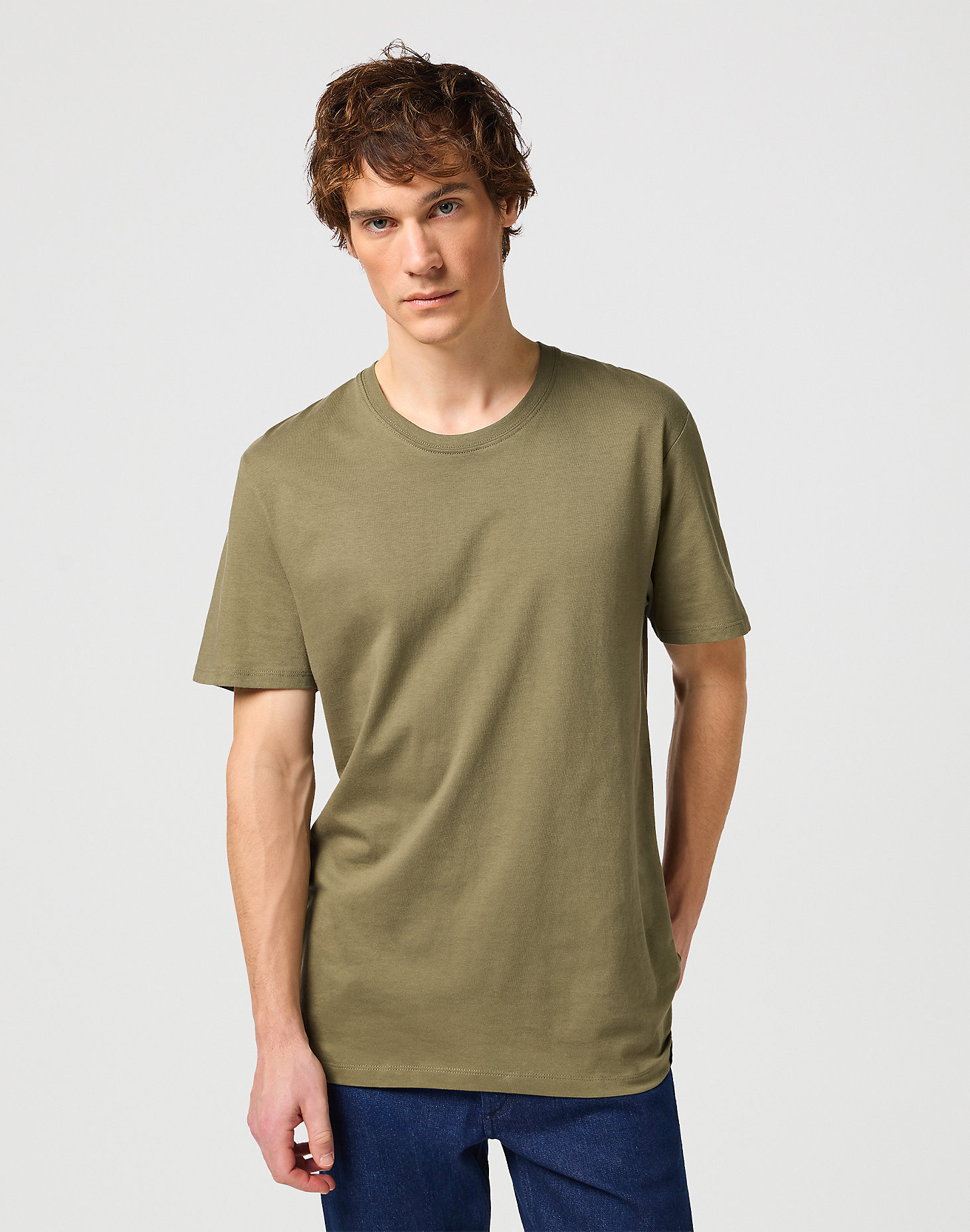 2 Pack Tee in Dusty Olive main view
