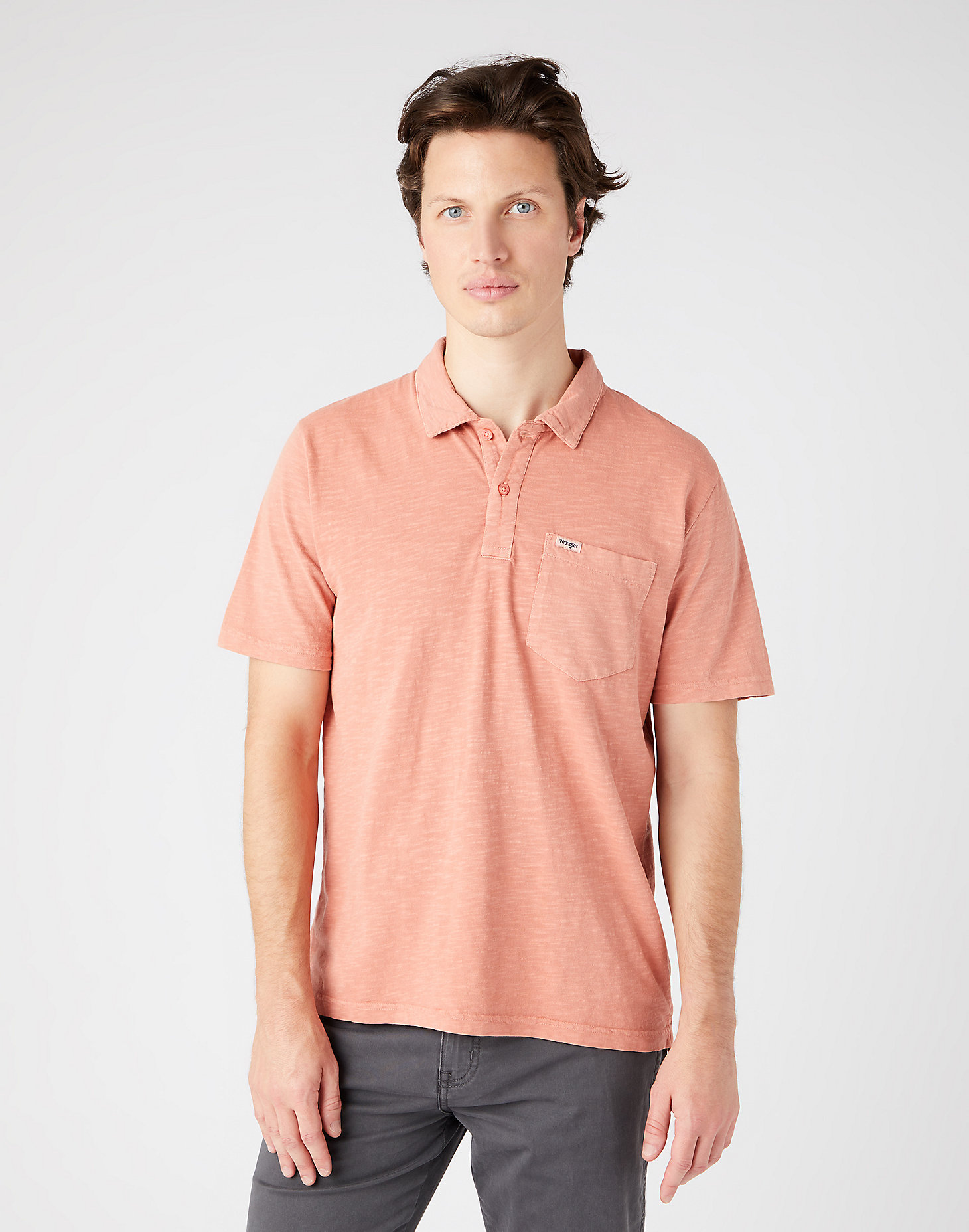 Overdye Polo in Etruscan Red main view