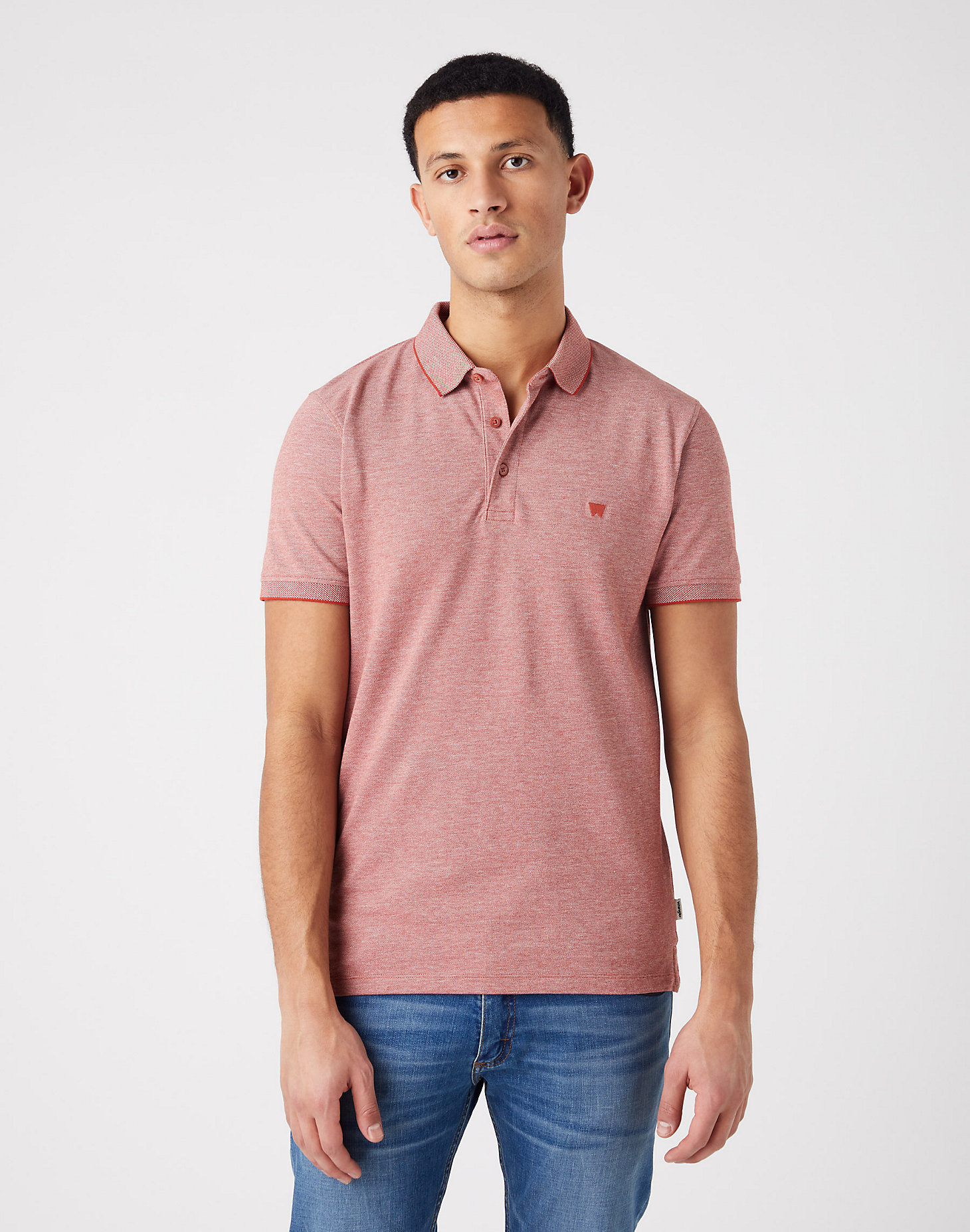 Refined Polo in Etruscan Red main view