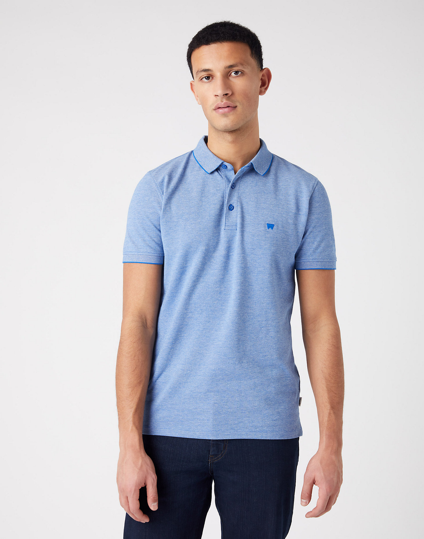 Refined Polo in Nautical Blue main view