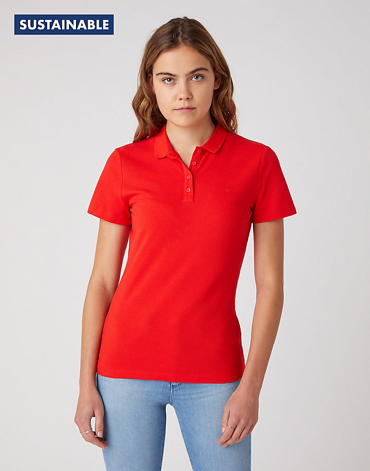 Polo in Flame Red main view