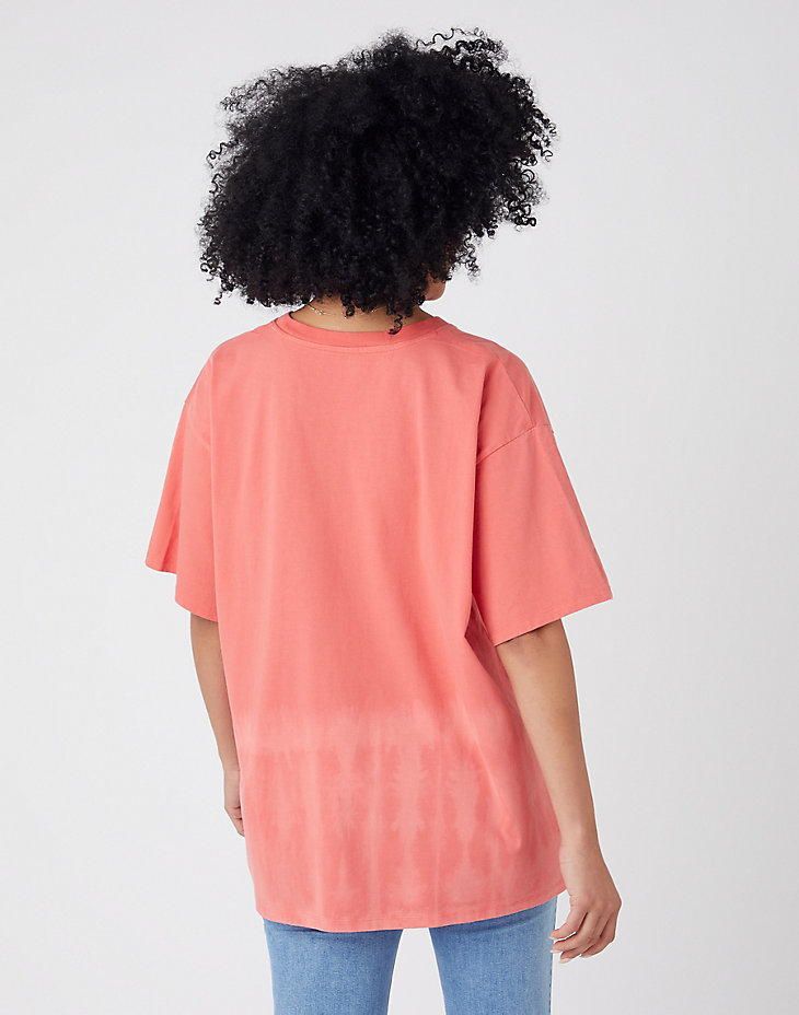 Oversized Tee in Spiced Coral alternative view 2
