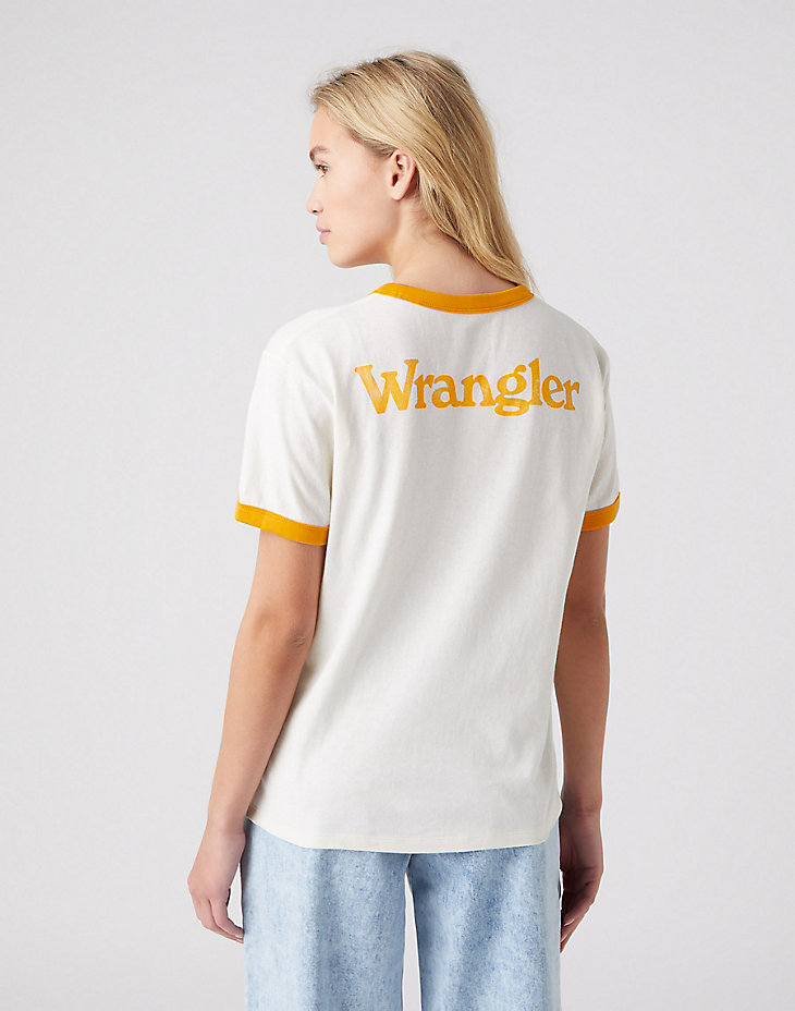 Relaxed Ringer Tee in Vanilla Ice main view