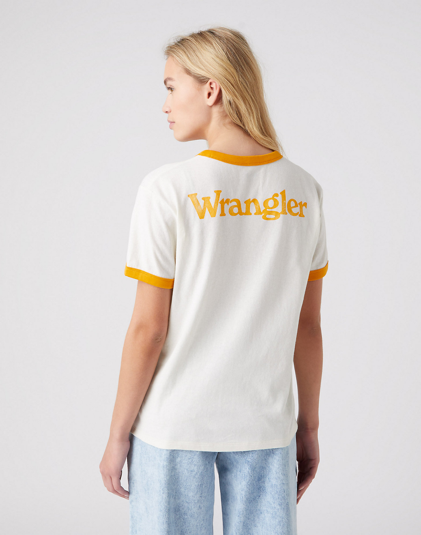 Relaxed Ringer Tee in Vanilla Ice main view