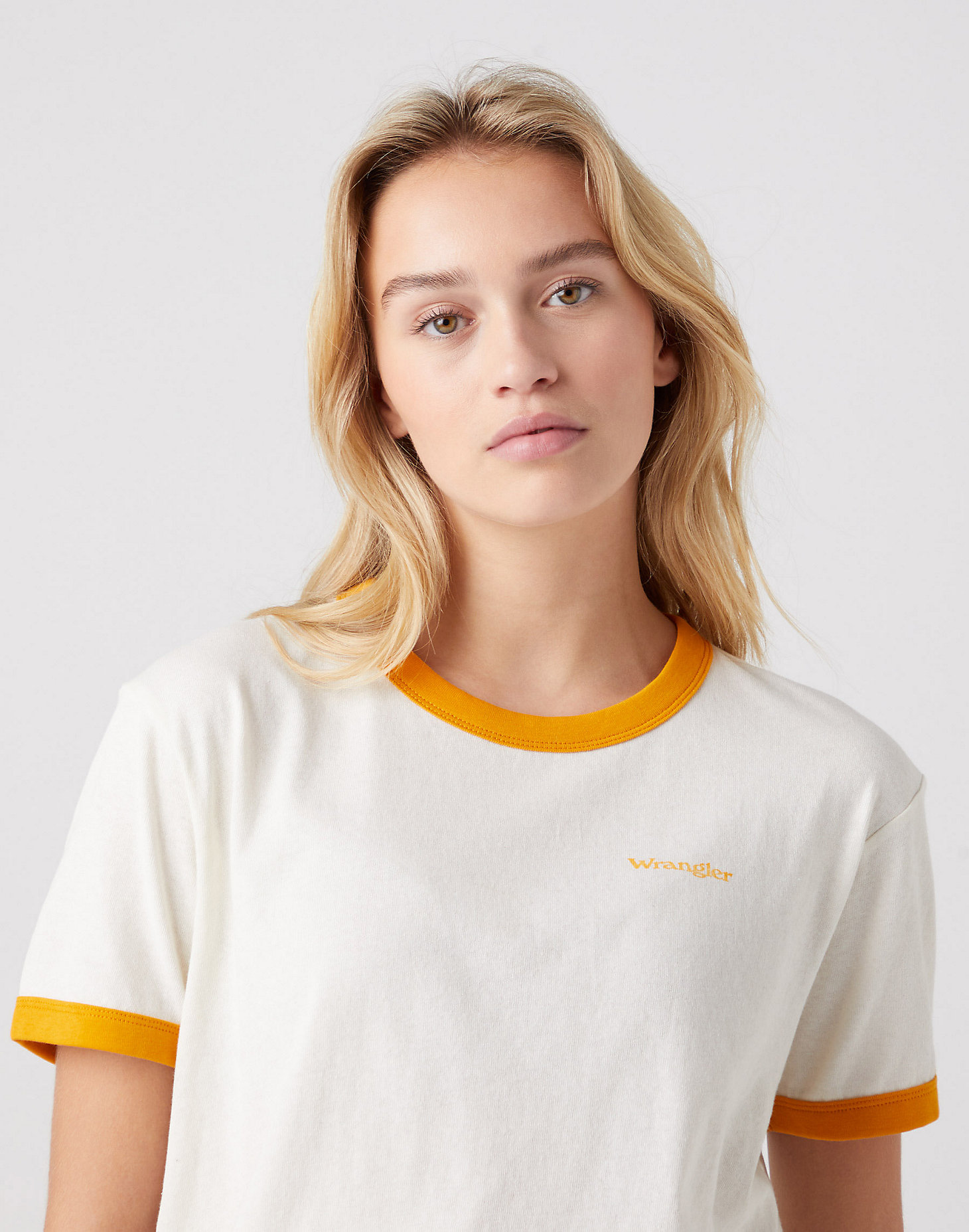 Relaxed Ringer Tee in Vanilla Ice alternative view 3