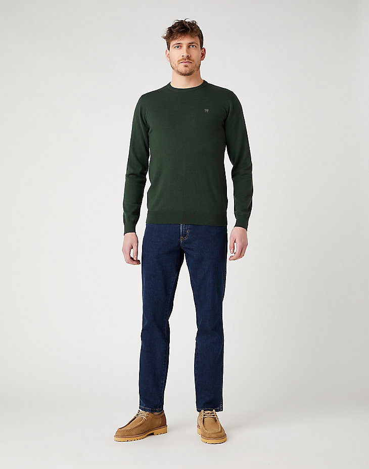 Crewneck Knit in Deep Forest alternative view