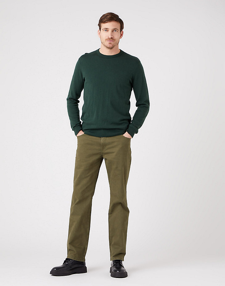 Crewneck Knit in Sycamore Green alternative view