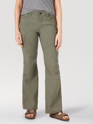 All Terrain Gear Cargo Bootcut Trousers in Dusty Olive | Catalog | Wrangler®