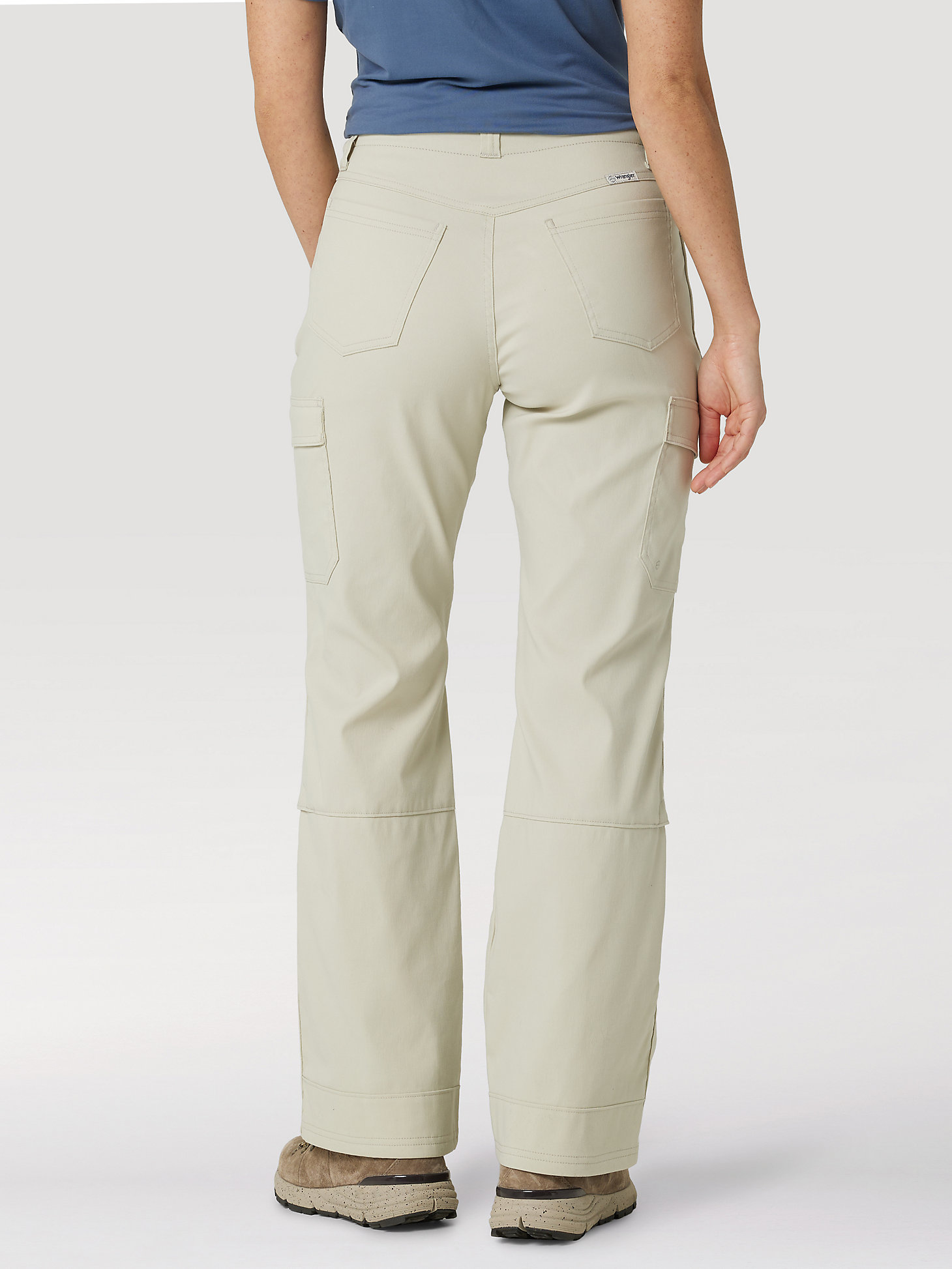 Cargo Bootcut Trousers in Pelican alternative view 2