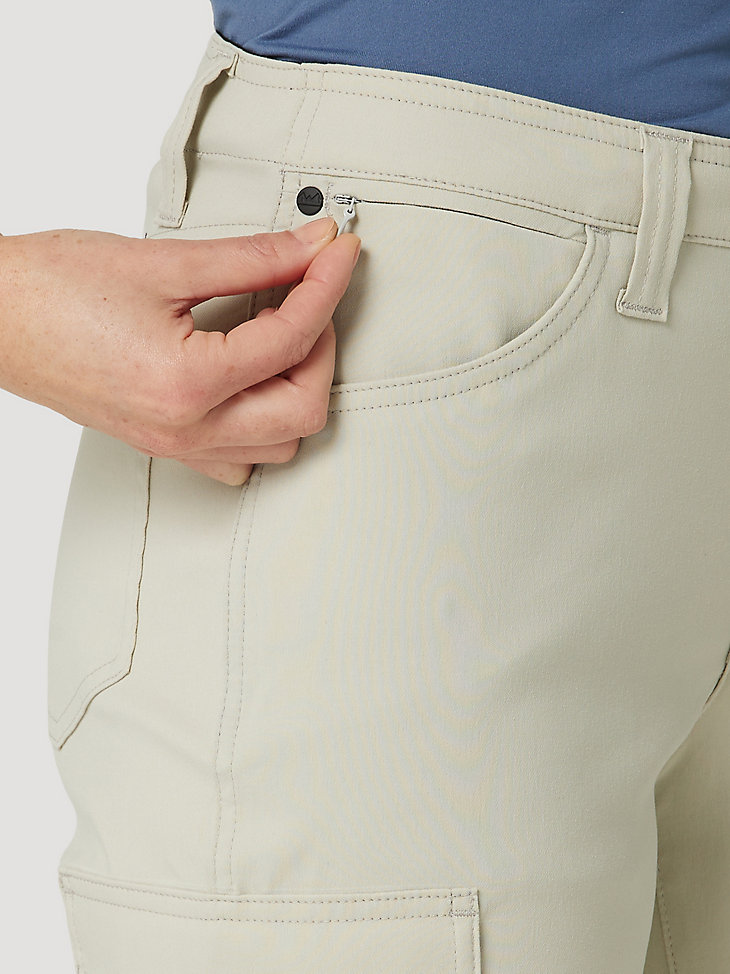 Cargo Bootcut Trousers in Pelican alternative view 3