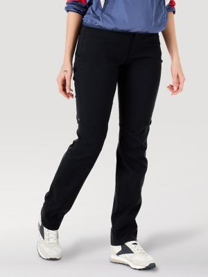 Brushed Back Legging in Jet Black | Women | Wrangler®