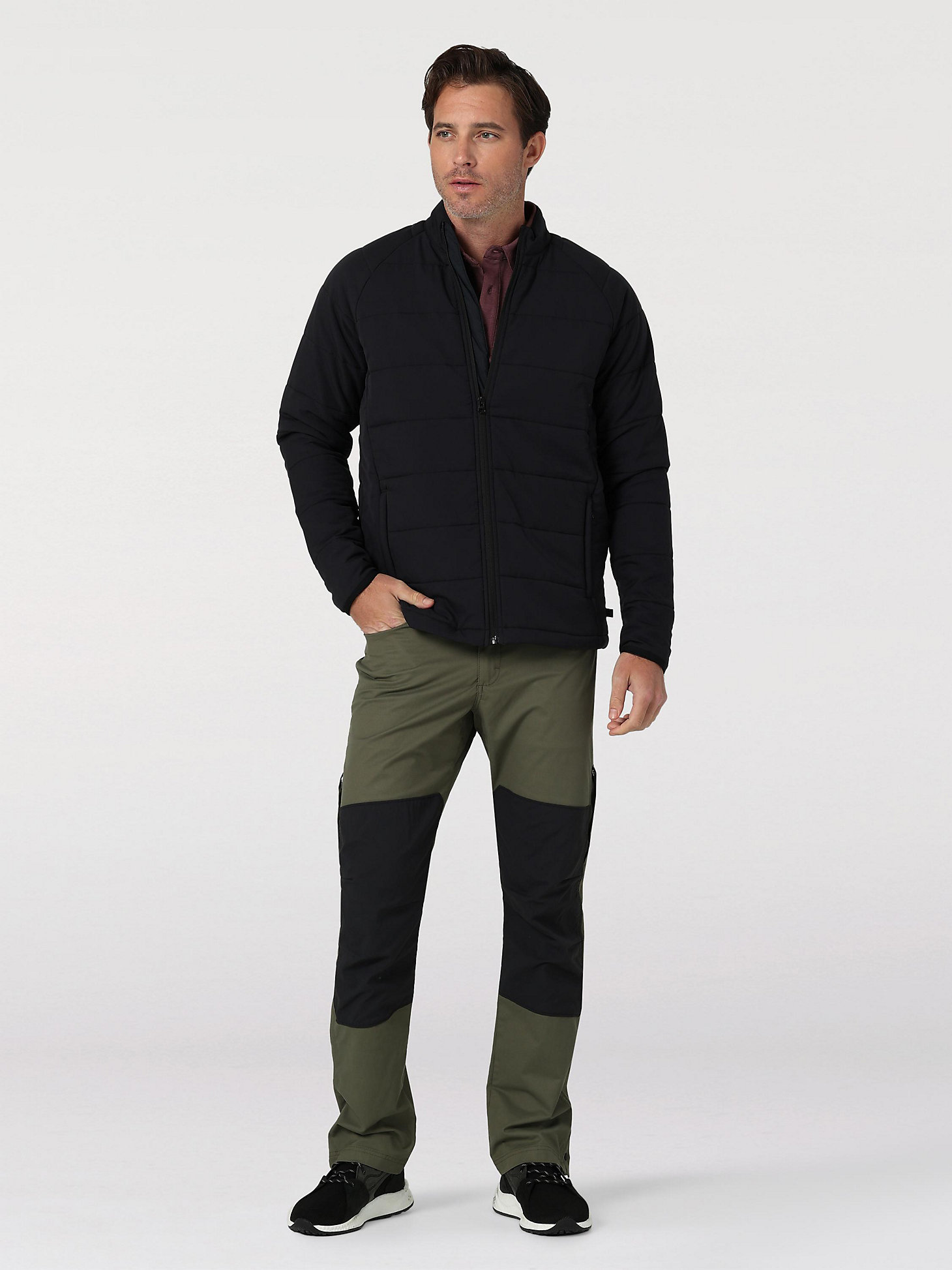 Reinforced Softshell Pant in Dusty Olive alternative view 1