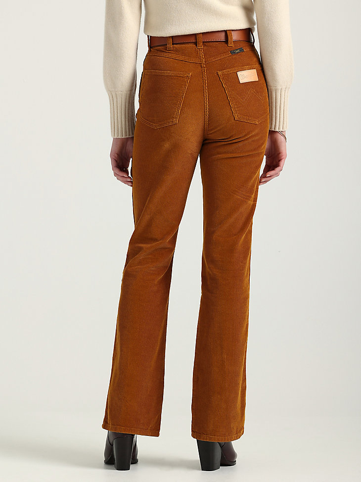 Bootcut Cord in Toffee Beige alternative view 4