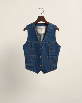 Denim Vest | GANT x Wrangler | Wrangler®