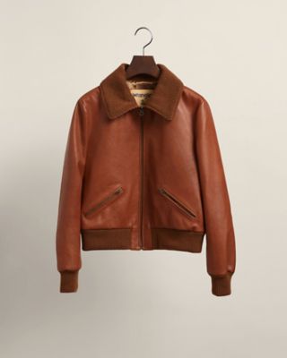 Leather Jacket | GANT x Wrangler | Wrangler®