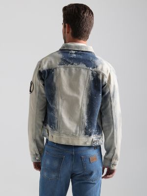 Amiri shearling hot sale denim jacket